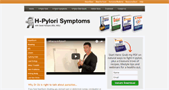 Desktop Screenshot of h-pylori-symptoms.com